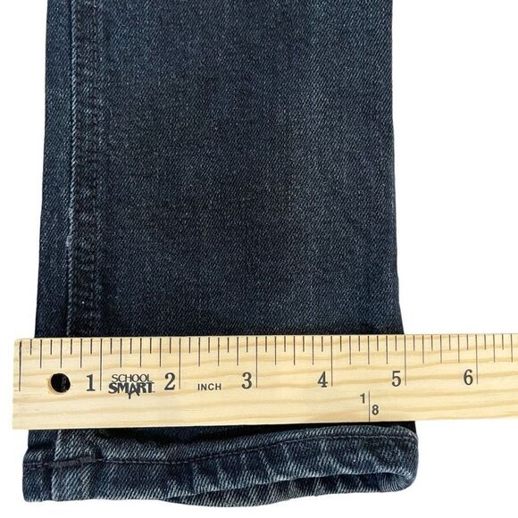 Nudie Jeans Co. Men's Skinny High Kai Org Black Denim Jeans Dark Wash 29 - Picture 10 of 11